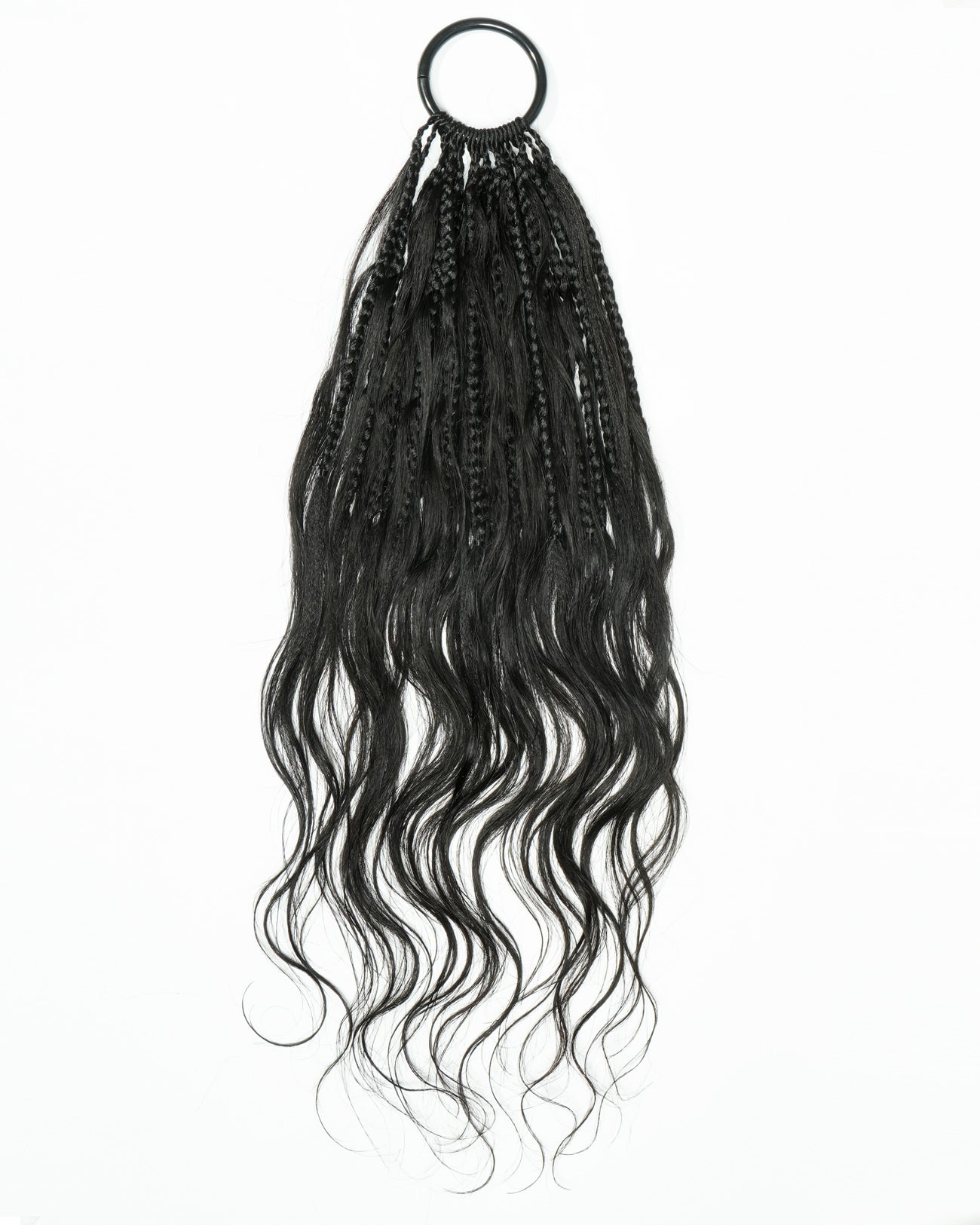 18" Ghost Loop™ Crochet Boho Braids With Body Wave Human Hair Curls