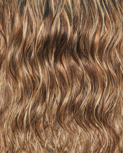 18" Ghost Loop™ Crochet Boho Braids With Body Wave Human Hair Curls
