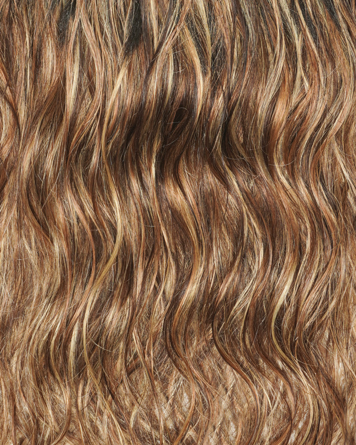18" Ghost Loop™ Crochet Boho Braids With Body Wave Human Hair Curls