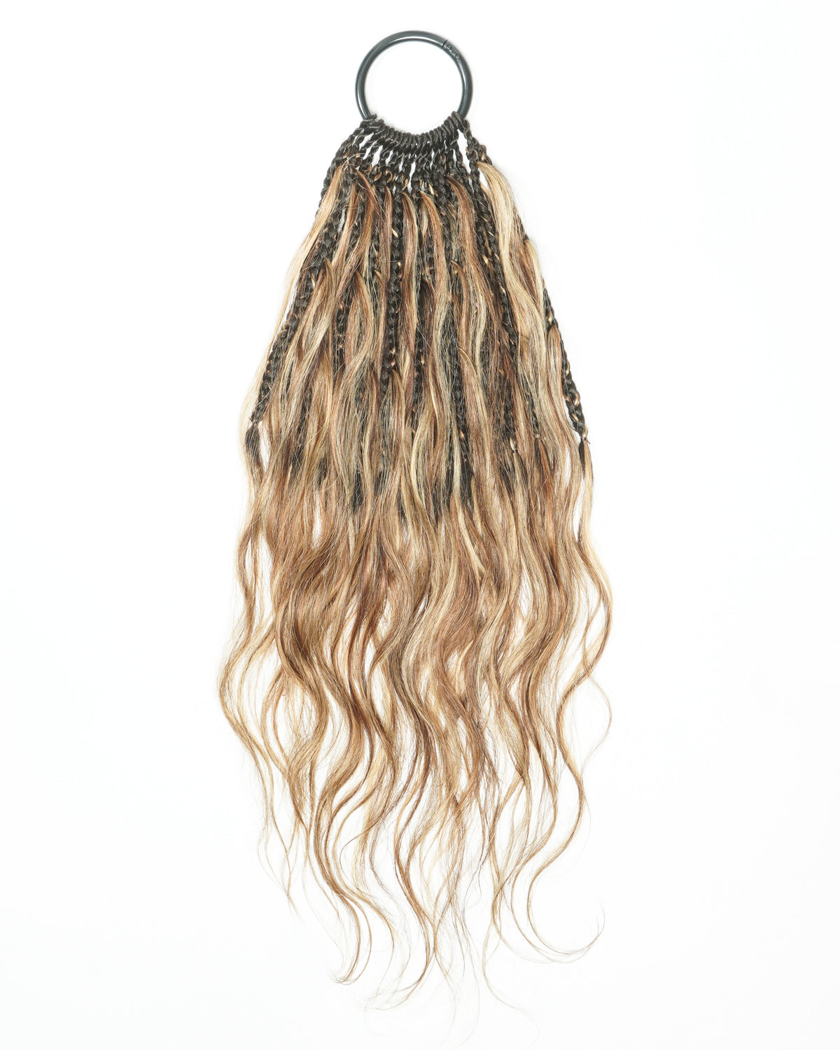 18" Ghost Loop™ Crochet Boho Braids With Body Wave Human Hair Curls
