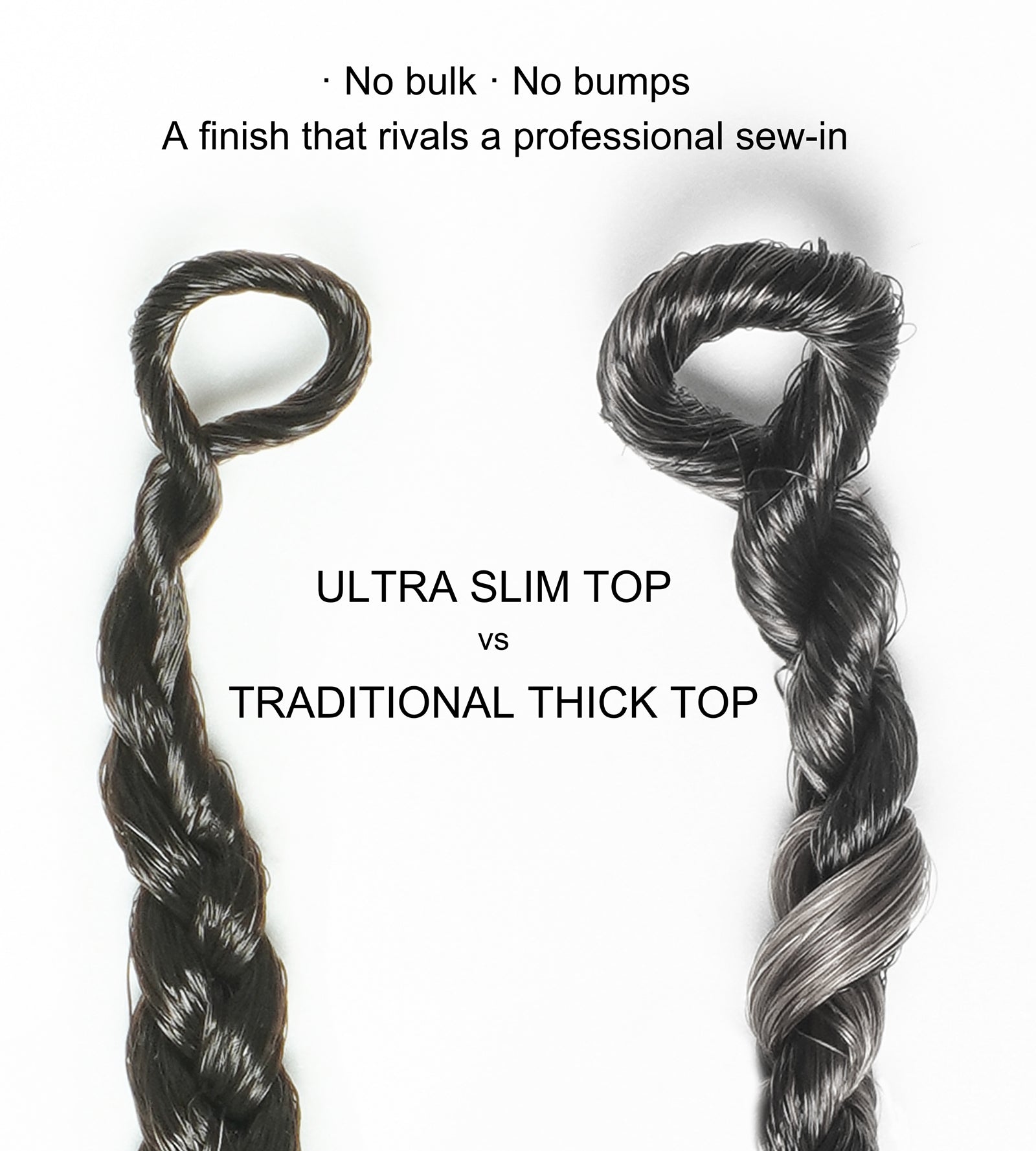 Ghost Loop™ Crochet Boho Braids With Water Wave Human Hair Curls