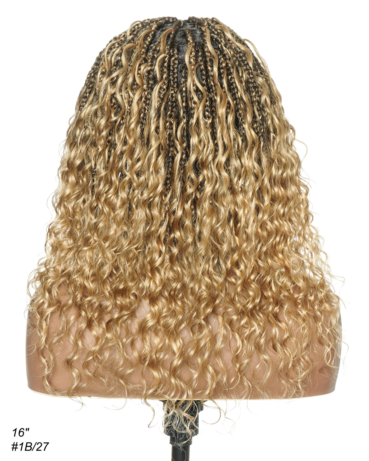 Coco - Glueless Human Hair Braided Wig Pre Cut HD Full Elastic Lace Free Part Ready-To-Go (Lace Not Hand Tied)