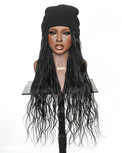 hat wig headband