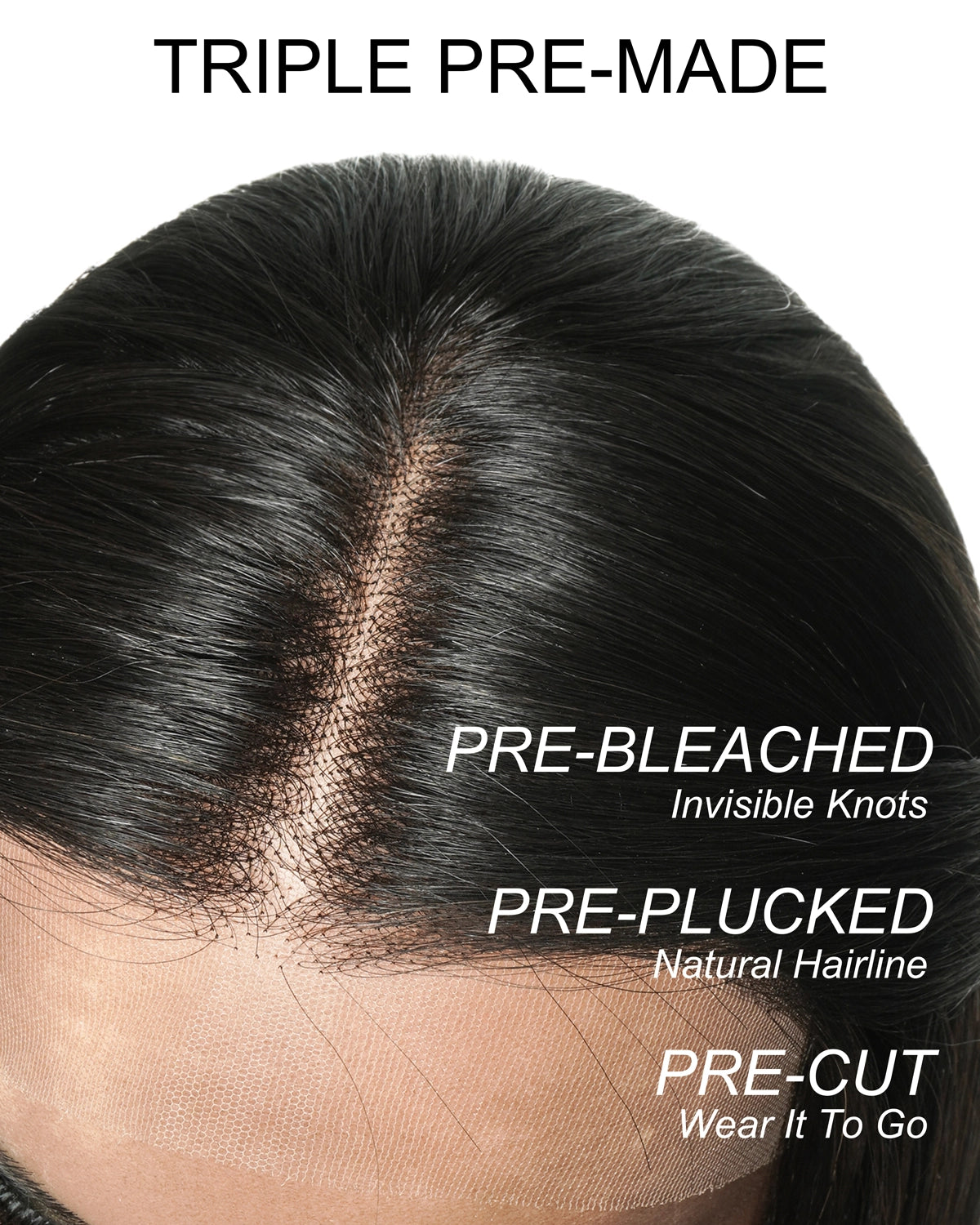 Super Double Drawn Bone Straight 22" 100% Vietnamese Human Hair 13x4 HD Lace Frontal Wig