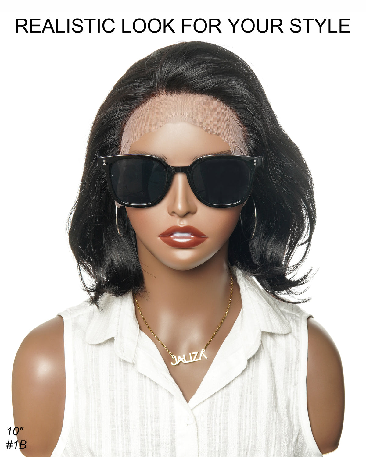 Bobrina 100% Human Hair Glueless Pre Bleached Knots Deep Wave Wig - Pre Plucked（US only）