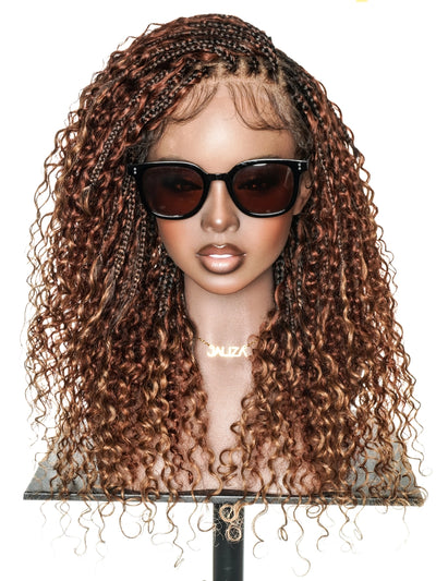 Lulu - 18" Mix Color 30&33 Bora Bora Boho Braided Wig