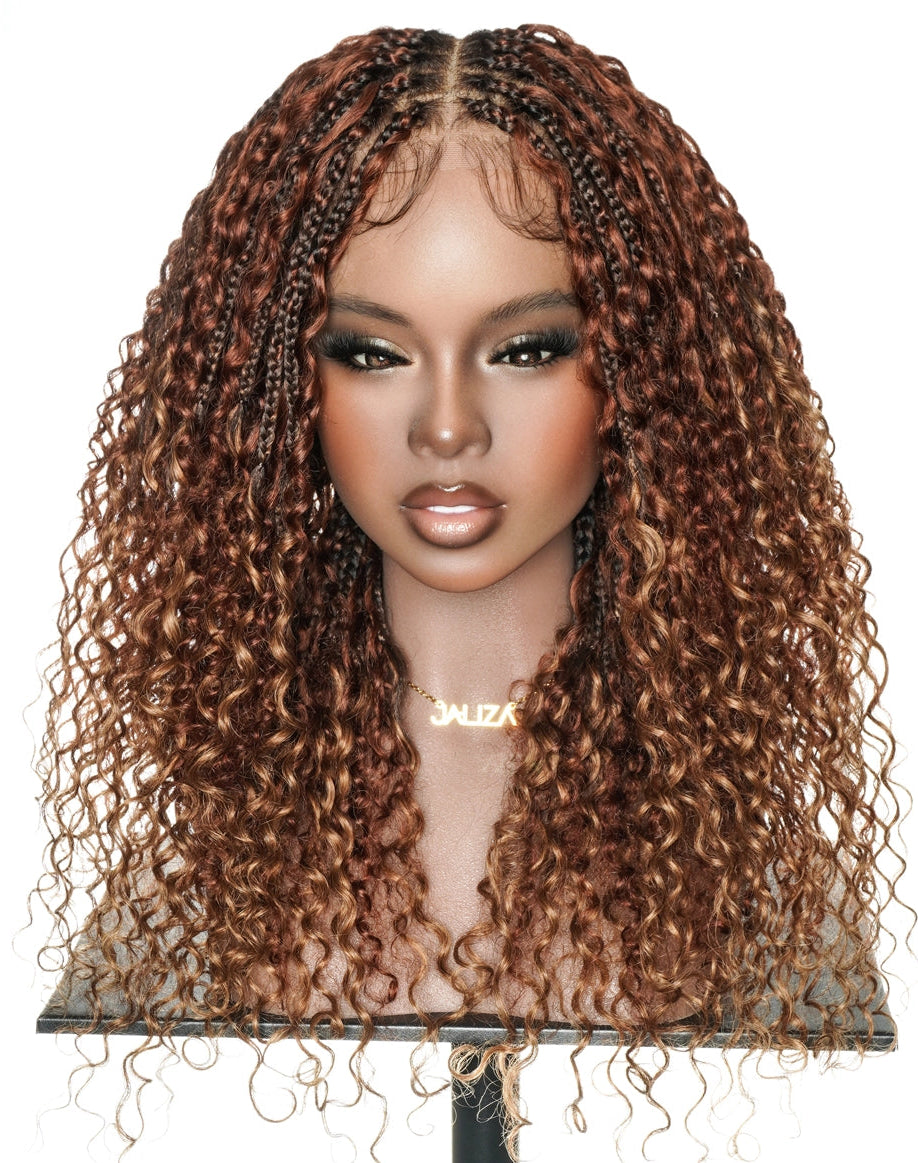 Lulu - 18" Mix Color 30&33 Bora Bora Boho Braided Wig