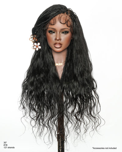 Michelle Luxury 30" Boho Braided Wig