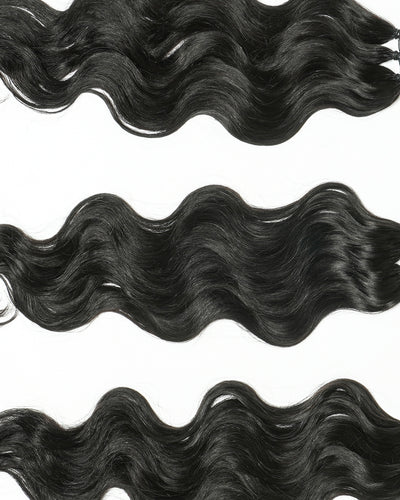 100% Human Hair Miracle Knots Crochet Hair Body Wave Extensions
