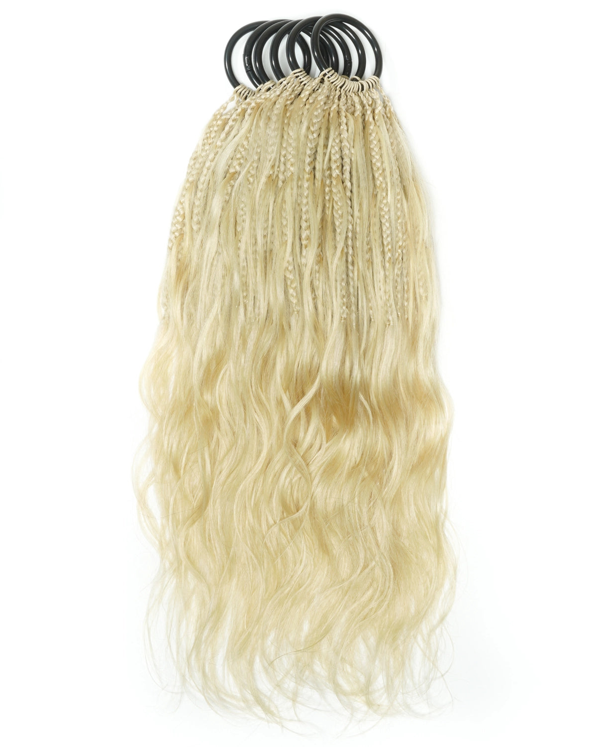 18" Ghost Loop™ Crochet Boho Braids With Body Wave Human Hair Curls