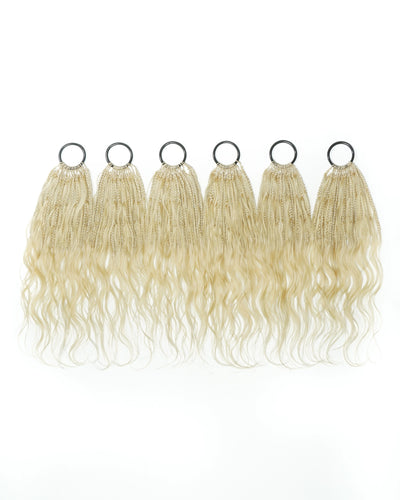 18" Ghost Loop™ Crochet Boho Braids With Body Wave Human Hair Curls