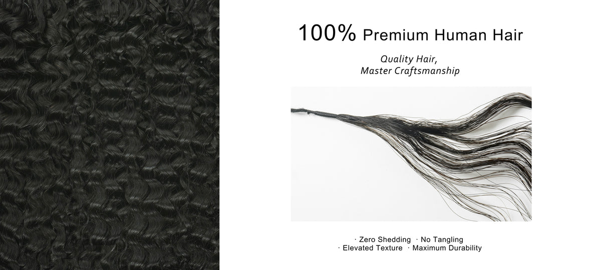 JALIZA Miracle Knots Human Hair Burmese Curly Feather Crochet Hair 18 inches quality show